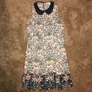 NEW Lauren Conrad Floral Peterpan Collar Dress